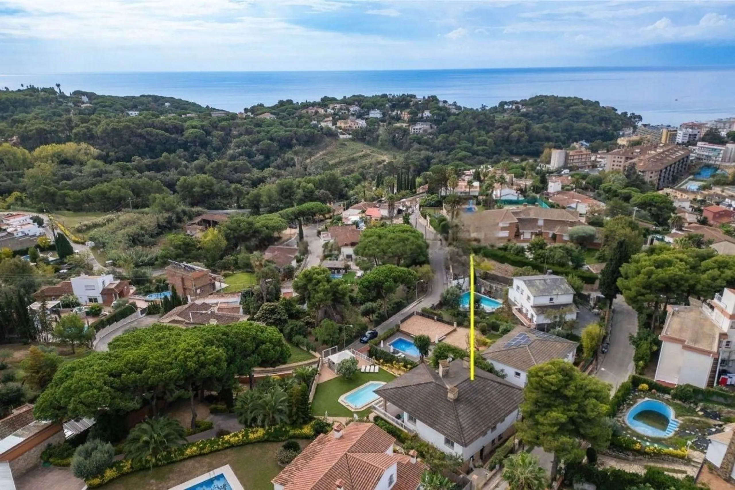 Spacious villa with sea views in Lloret de Mar, Costa Brava