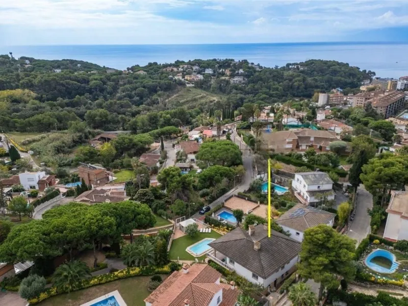 Spacious villa with sea views in Lloret de Mar, Costa Brava