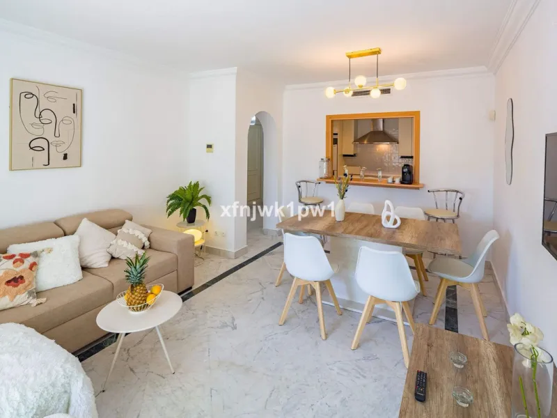 Fantastic two-bedroom apartment for sale in the highly sought-after Marina Banús residential complex, located in the heart of Puerto Banús, Marbella. This modern and spacious property offers the perfect combination of lifestyle, comfort, and investment va