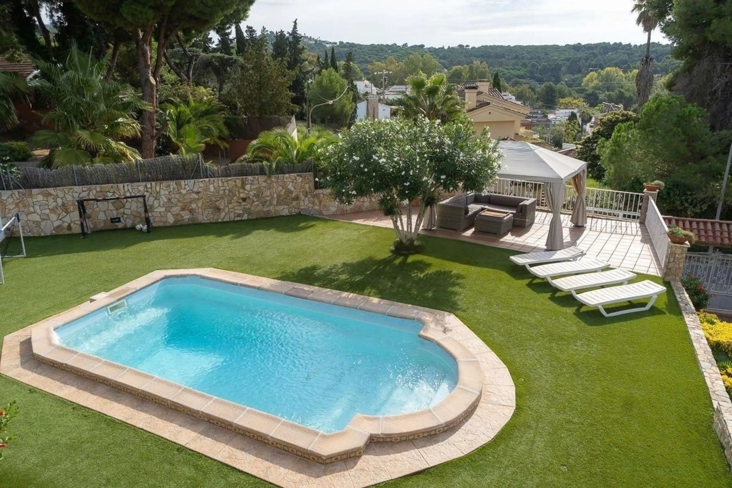 Spacious villa with sea views in Lloret de Mar, Costa Brava