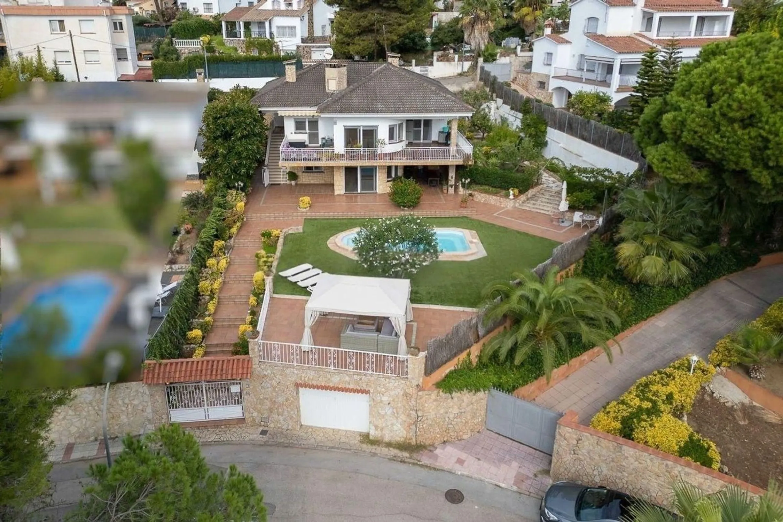 Spacious villa with sea views in Lloret de Mar, Costa Brava