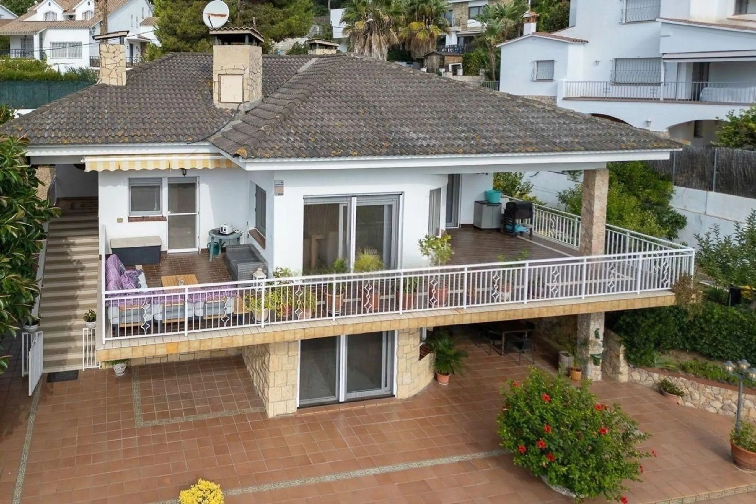 Spacious villa with sea views in Lloret de Mar, Costa Brava