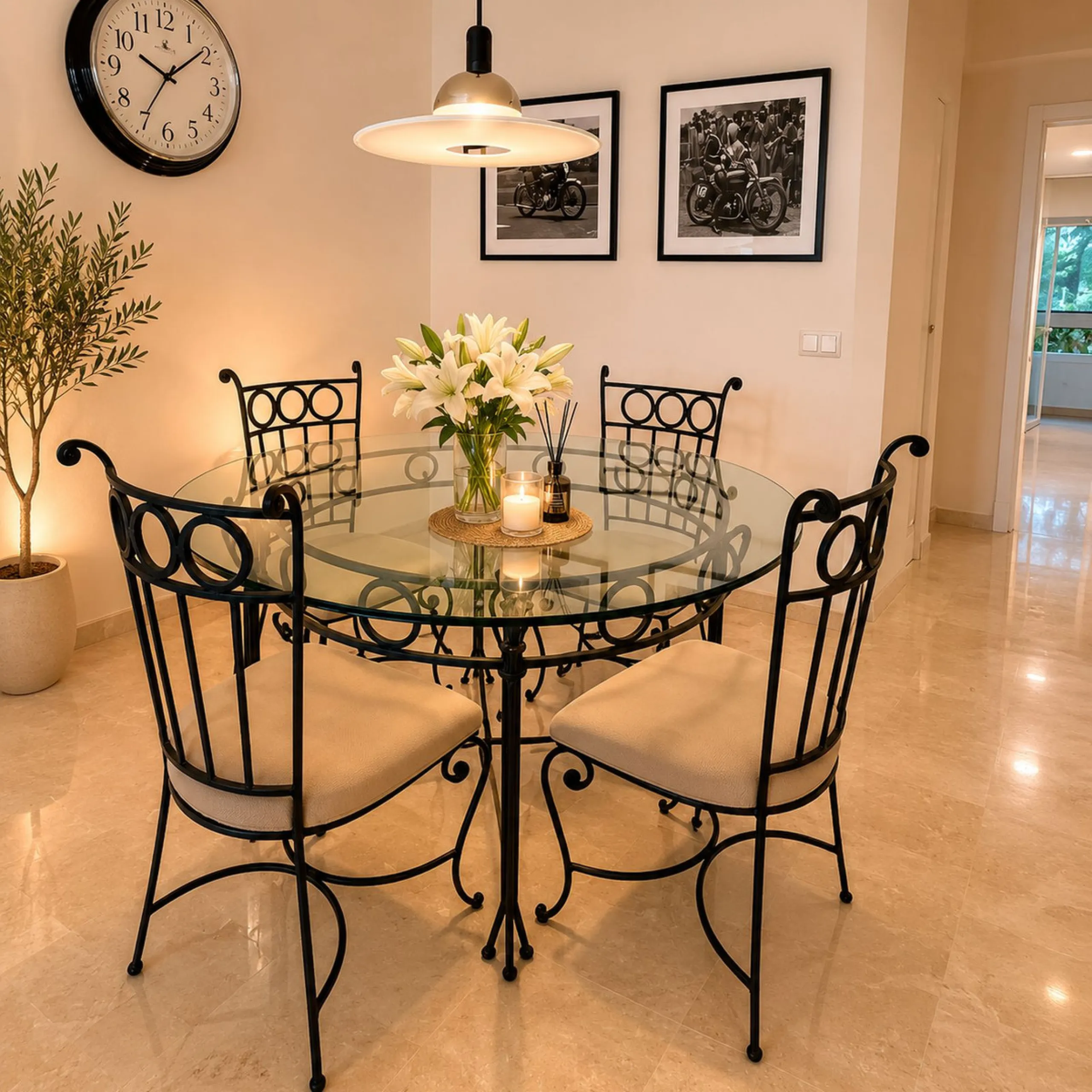 Spacious Ground Floor Apartment with Mountain & Sea Views in Gated La Quinta Urbanization
