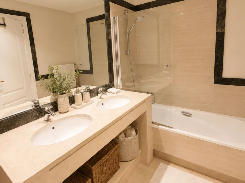 Spacious Ground Floor Apartment with Mountain & Sea Views in Gated La Quinta Urbanization