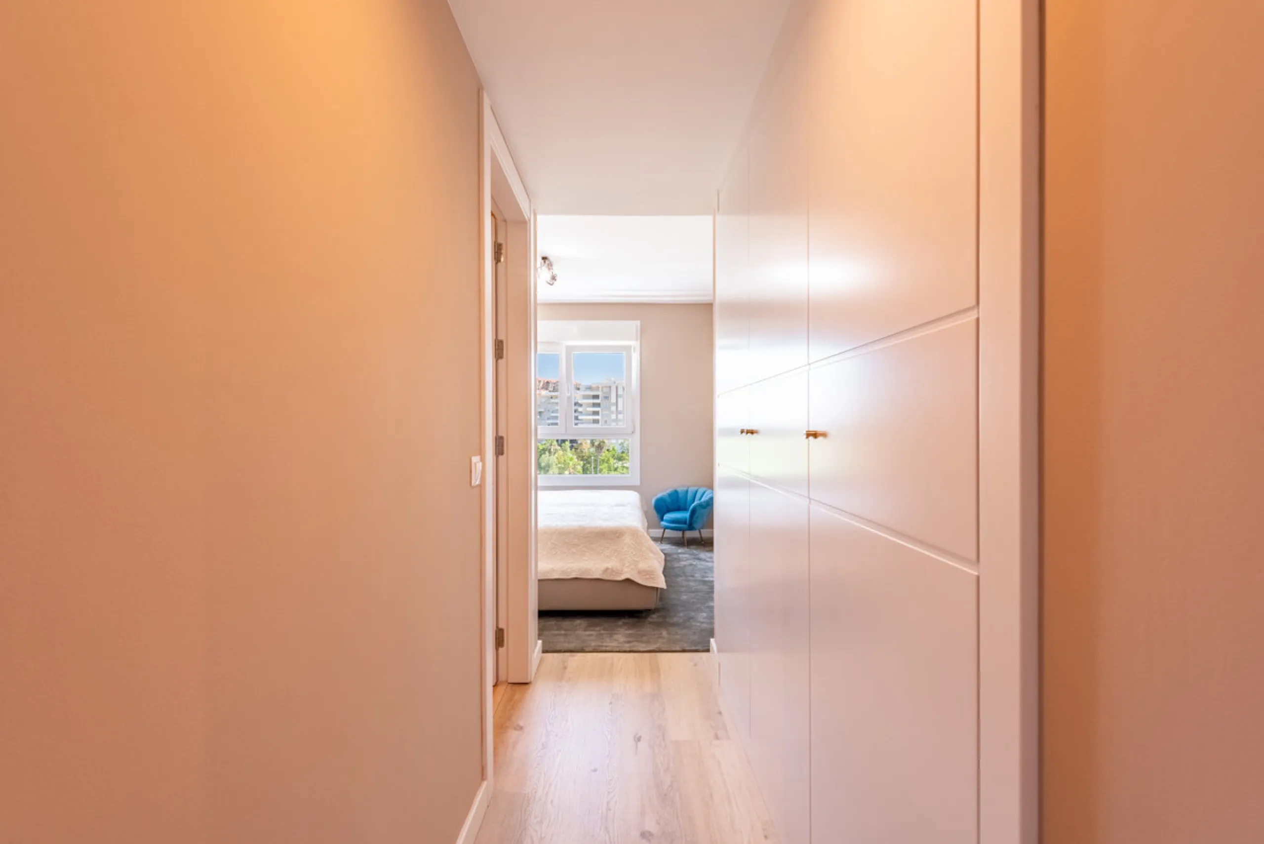 This brand new, never-before-occupied apartment is situated in the prestigious area of Nueva Andalucia, Marbella, Malaga, embodying both luxury and convenience on the renowned Costa Del Sol. Offering three bedrooms and two bathrooms, including an en-suite