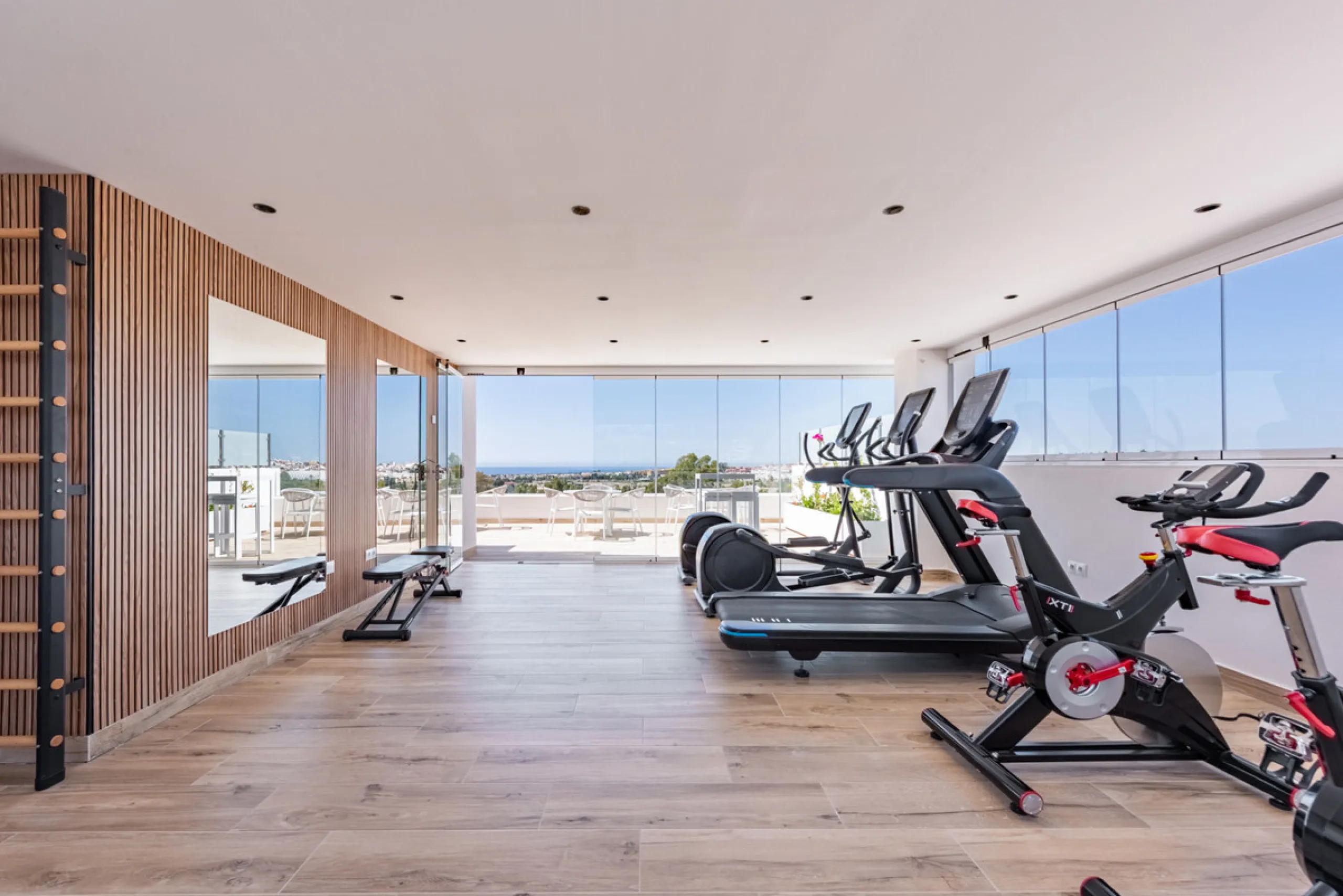 This brand new, never-before-occupied apartment is situated in the prestigious area of Nueva Andalucia, Marbella, Malaga, embodying both luxury and convenience on the renowned Costa Del Sol. Offering three bedrooms and two bathrooms, including an en-suite
