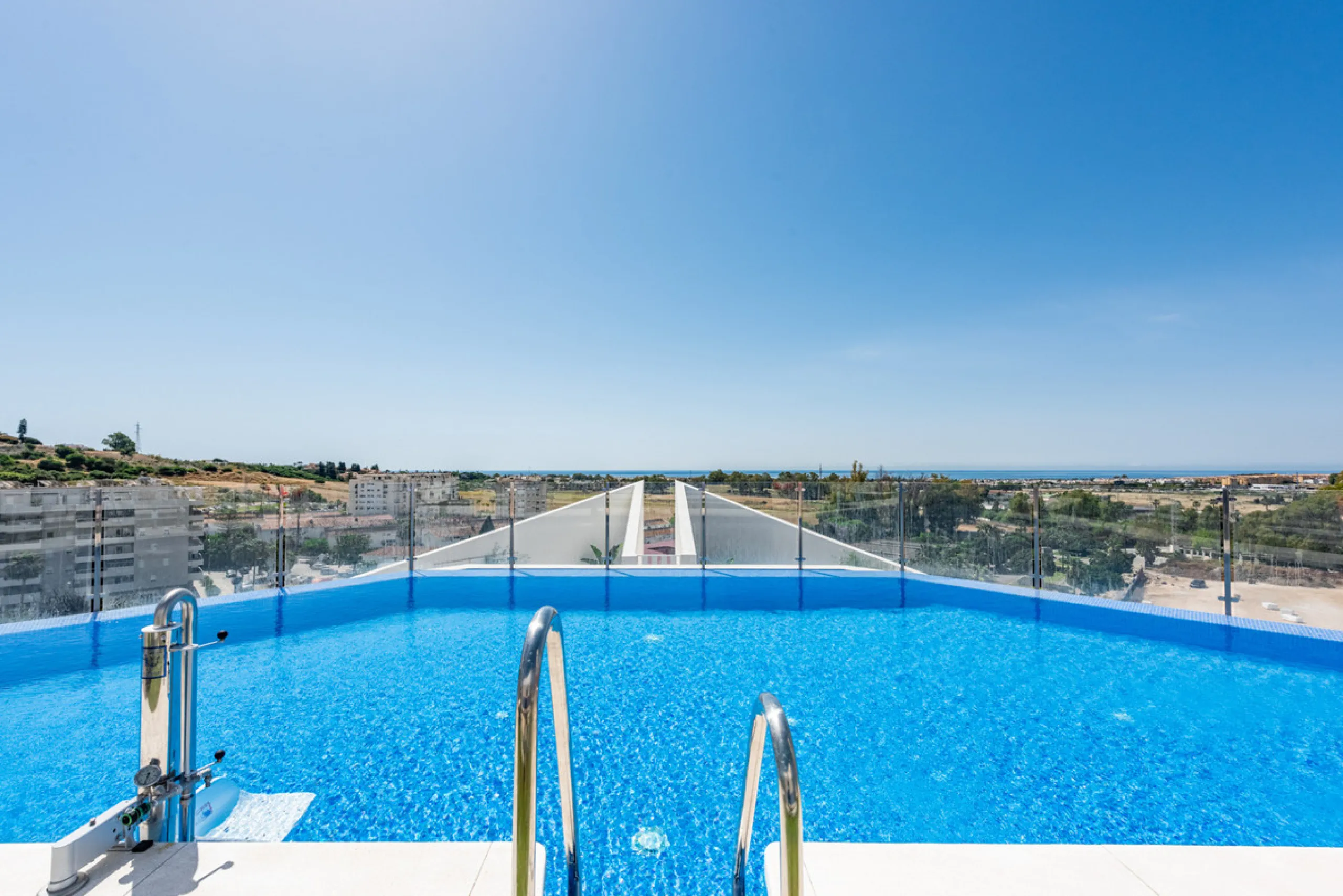This brand new, never-before-occupied apartment is situated in the prestigious area of Nueva Andalucia, Marbella, Malaga, embodying both luxury and convenience on the renowned Costa Del Sol. Offering three bedrooms and two bathrooms, including an en-suite