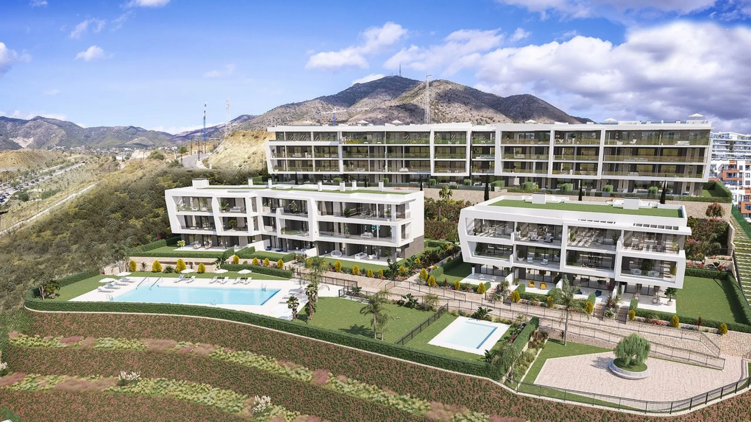 BRAND NEW PENTHOUSE with stunning SEA VIEWS in Higuerón!