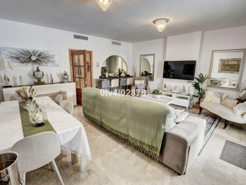 Prime Benalmádena Costa Residence with Guest Apartment, Pool, and Sea Views