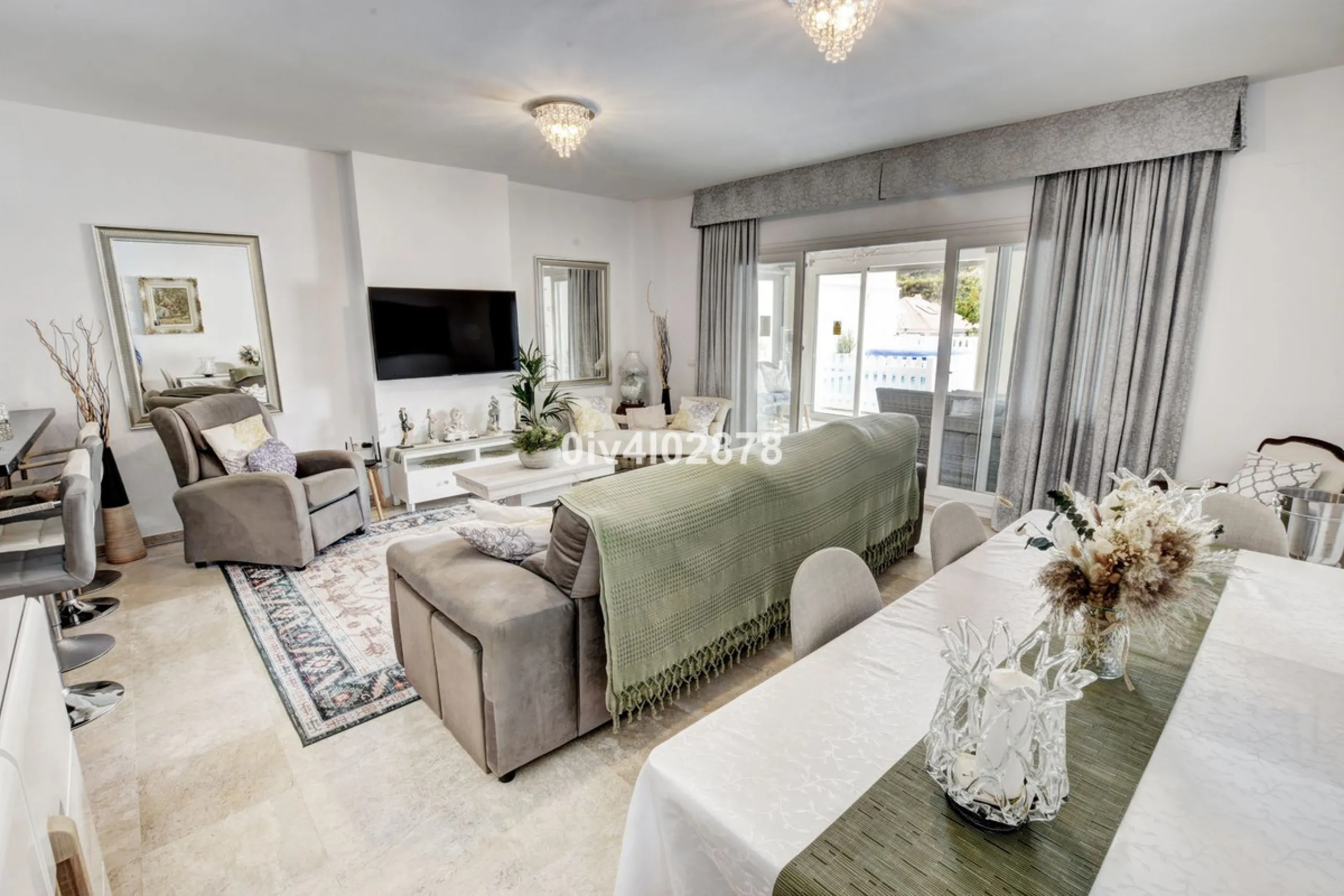 Prime Benalmádena Costa Residence with Guest Apartment, Pool, and Sea Views