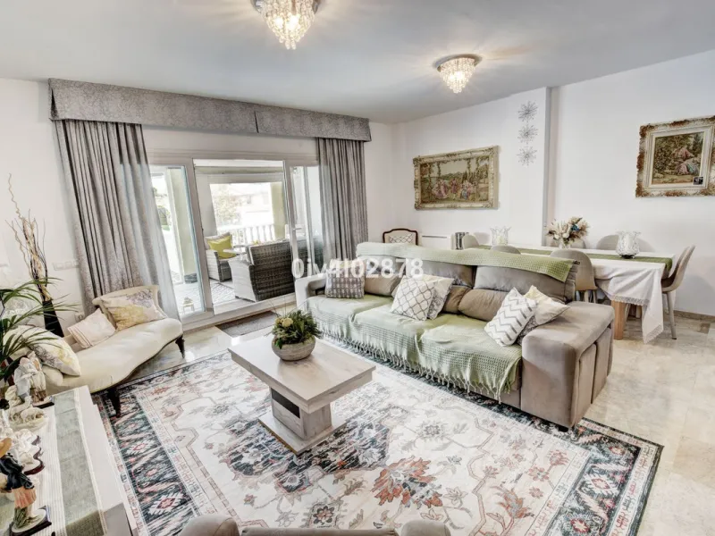 Prime Benalmádena Costa Residence with Guest Apartment, Pool, and Sea Views