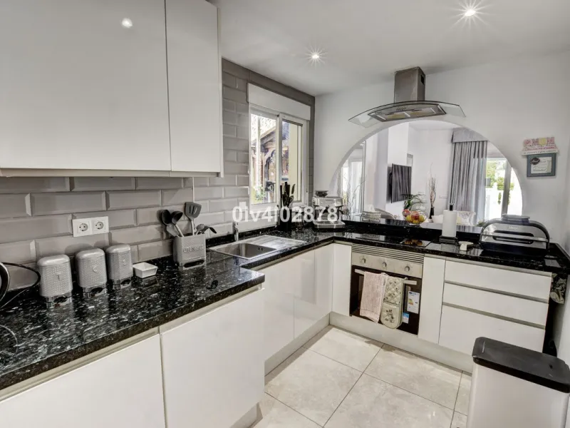 Prime Benalmádena Costa Residence with Guest Apartment, Pool, and Sea Views