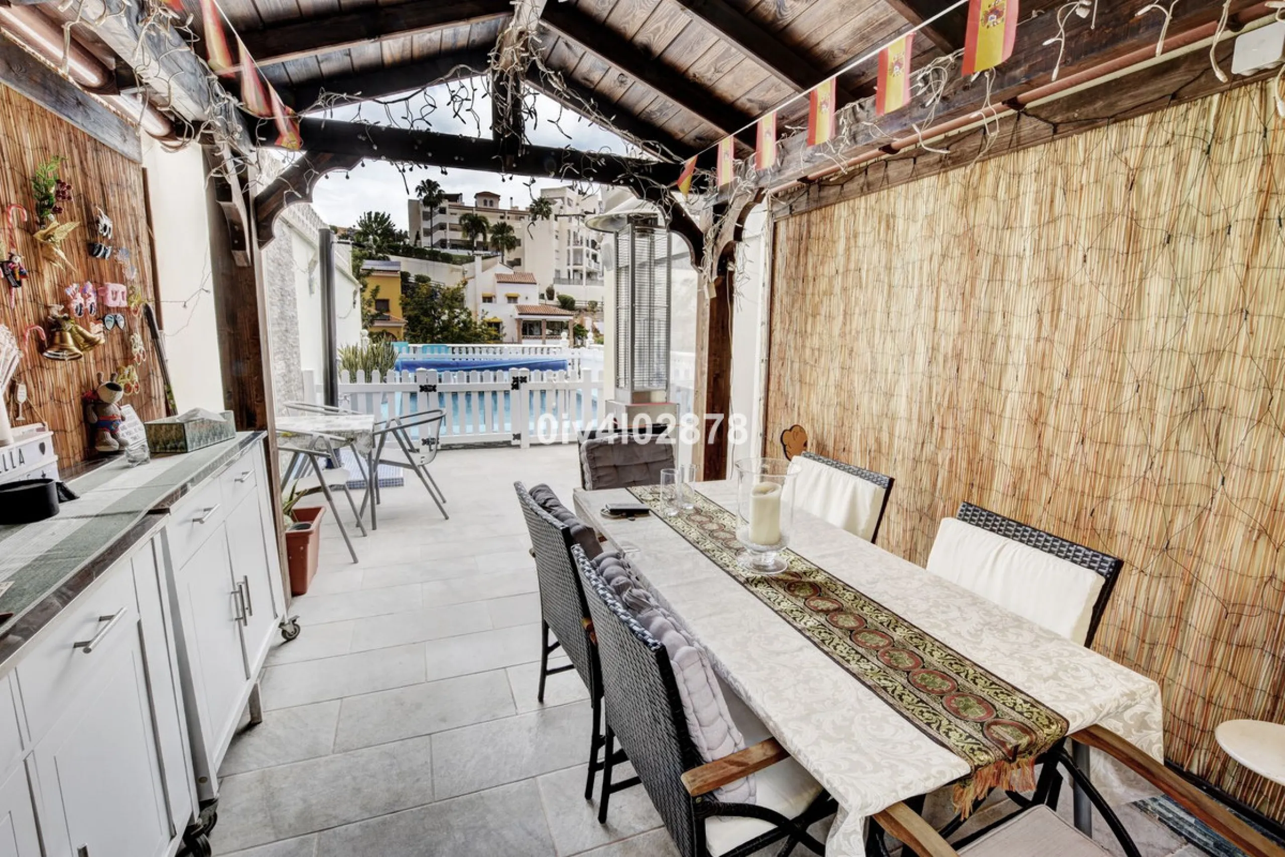 Prime Benalmádena Costa Residence with Guest Apartment, Pool, and Sea Views