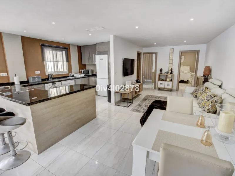 Prime Benalmádena Costa Residence with Guest Apartment, Pool, and Sea Views