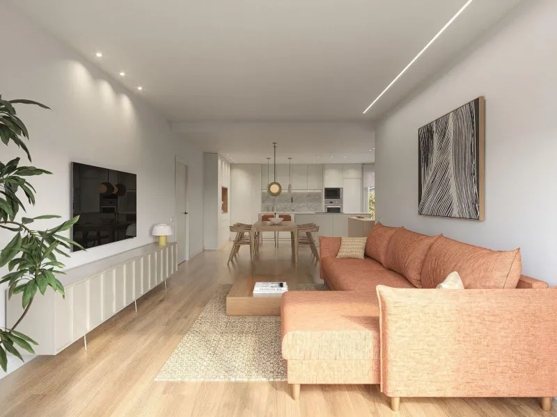 Exclusive renovated apartment with private garden in Barcelona