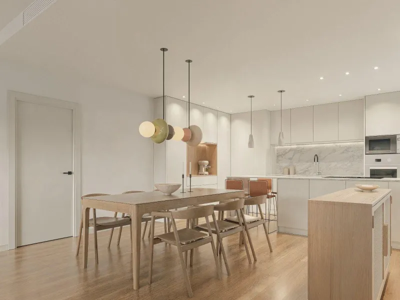 Exclusive renovated apartment with private garden in Barcelona