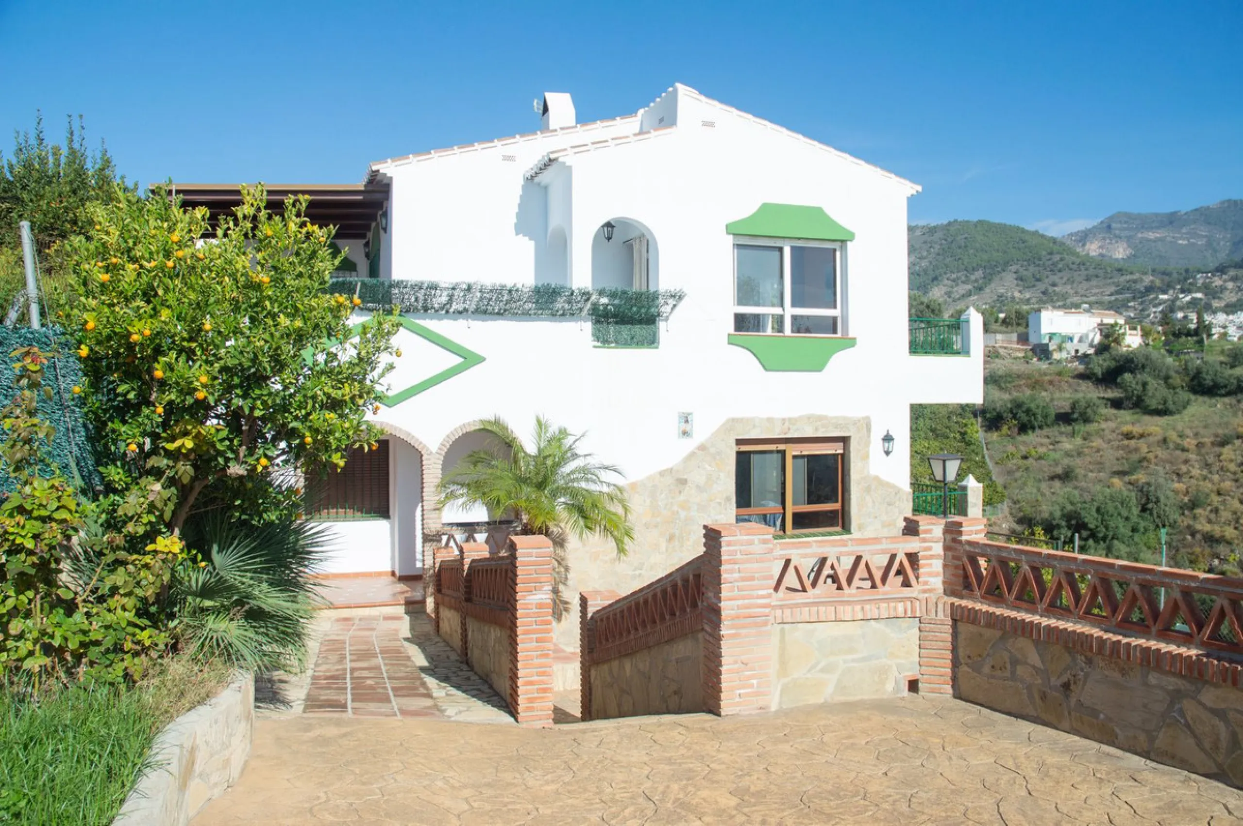 Charming Country Villa with Two Independent Homes, Private Pools & Stunning Views – Frigiliana
