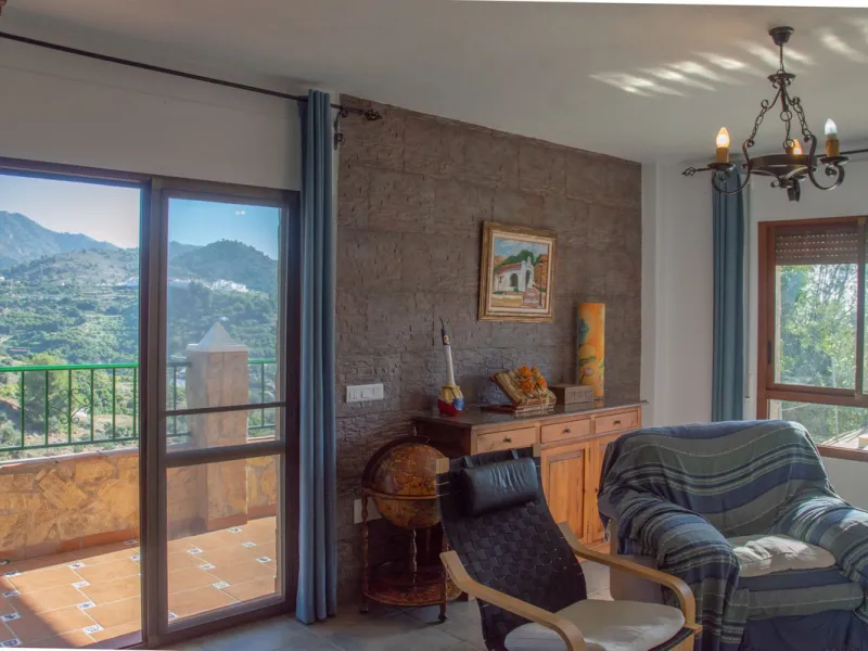 Charming Country Villa with Two Independent Homes, Private Pools & Stunning Views – Frigiliana