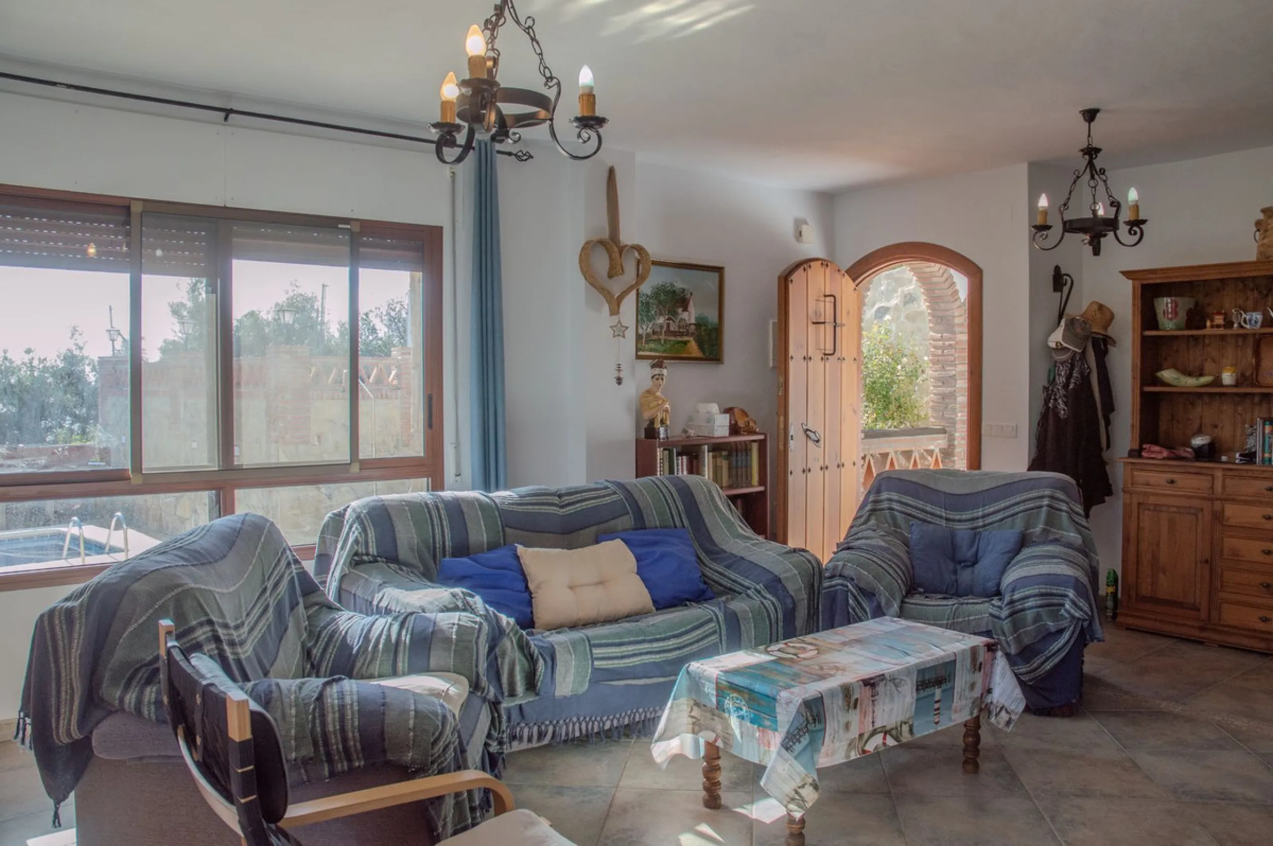 Charming Country Villa with Two Independent Homes, Private Pools & Stunning Views – Frigiliana