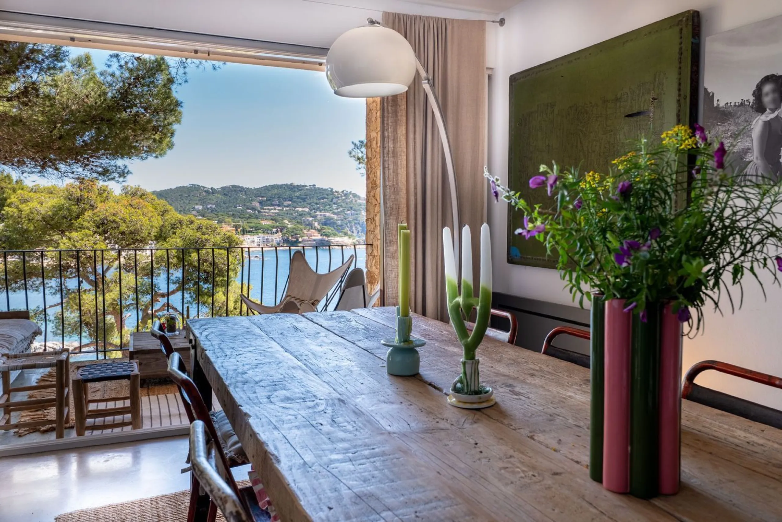Apartamento exclusivo en primera línea de mar con terraza panorámica en Calella de Palafrugell