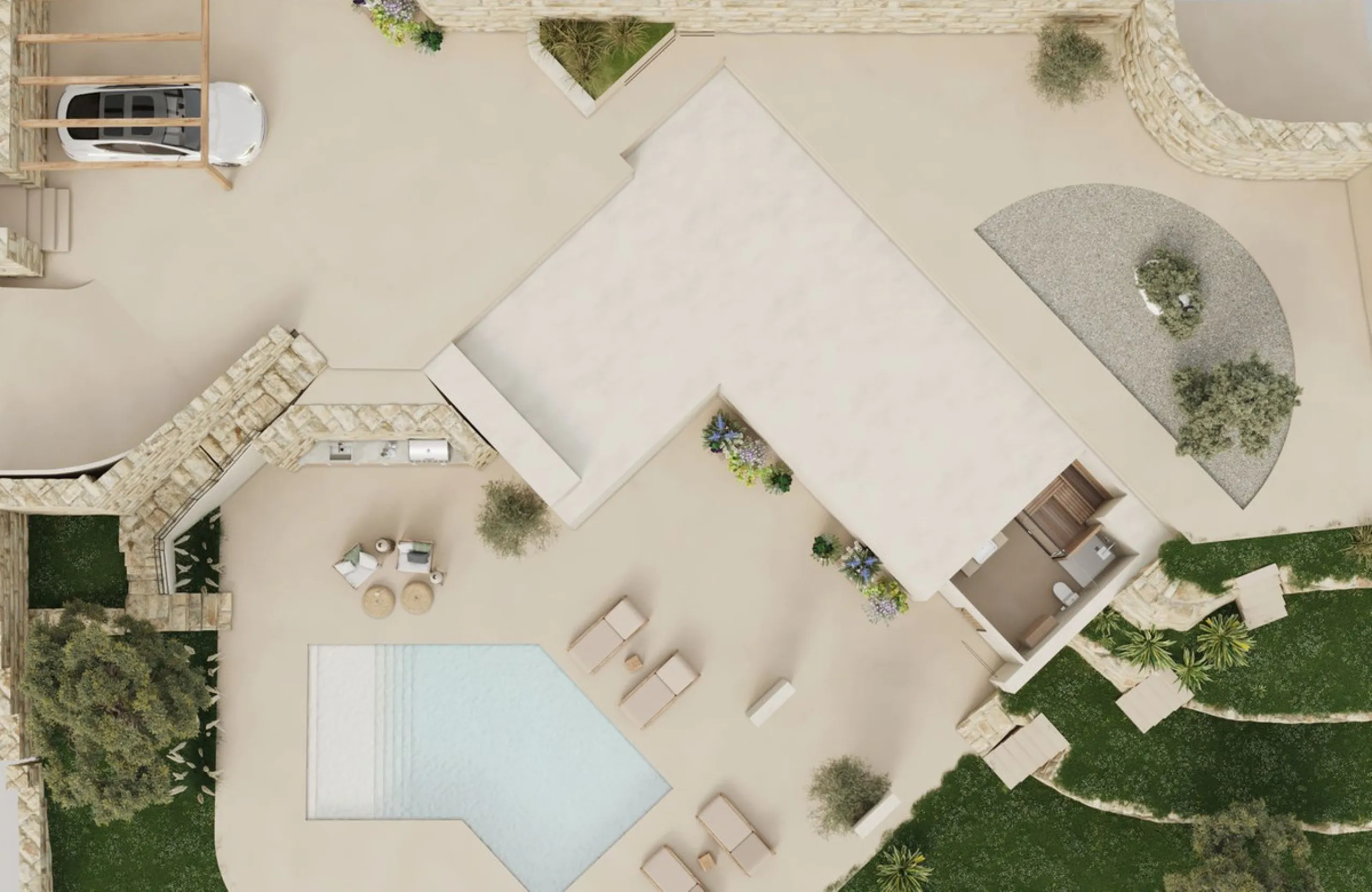 House - Detached Villa в продаже в Manilva, Málaga. В доме 4 спален и 4 ванных комнат. Площадь дома 565 м²