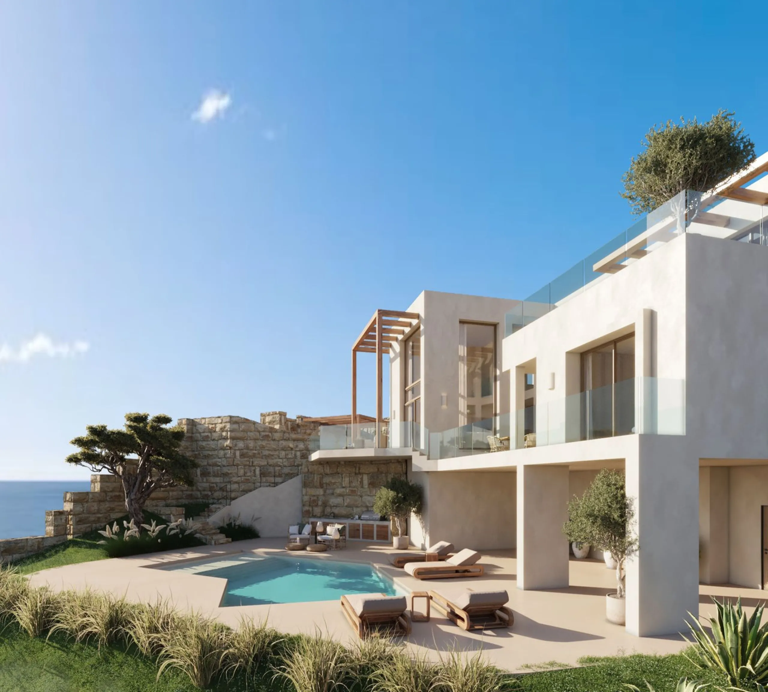 House - Detached Villa в продаже в Manilva, Málaga. В доме 4 спален и 4 ванных комнат. Площадь дома 565 м²
