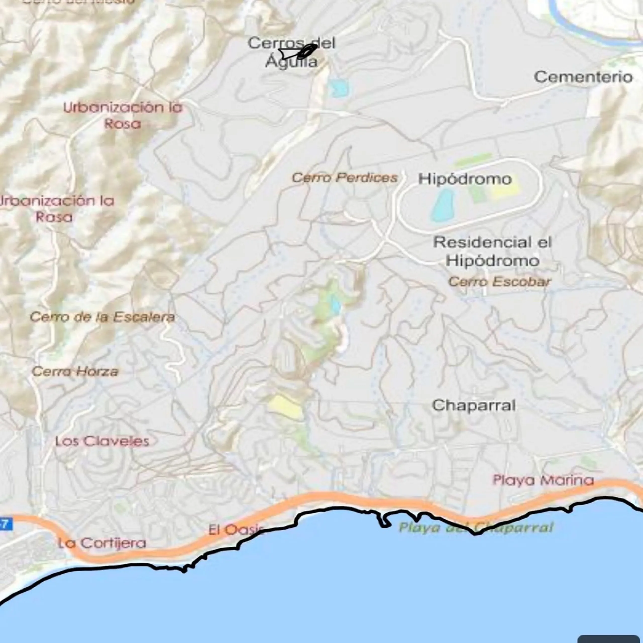 Fantastic commercial plot for sale in Cerros de Aguila, Mijas.