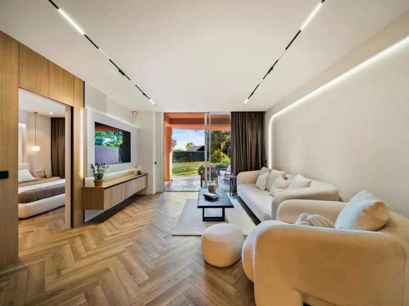 Apartment - Ground Floor Apartment в продаже в Marbella, Málaga. В доме 3 спален и 2 ванных комнат. Площадь дома 162 м²