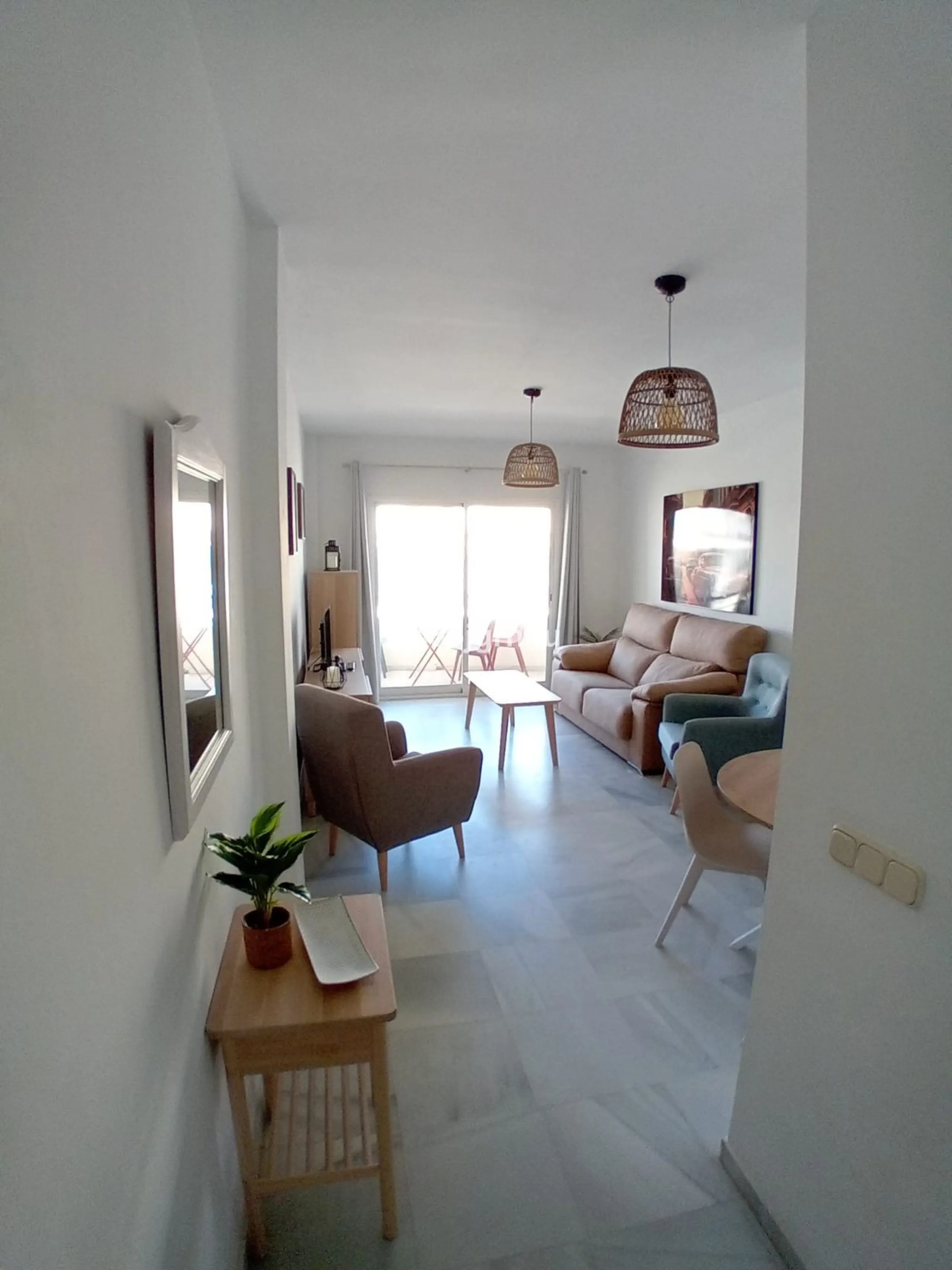 Two-bedroom apartment just 50 meters from the beach in a prime beachfront building in the heart of Estepona, on the new Estepona promenade.