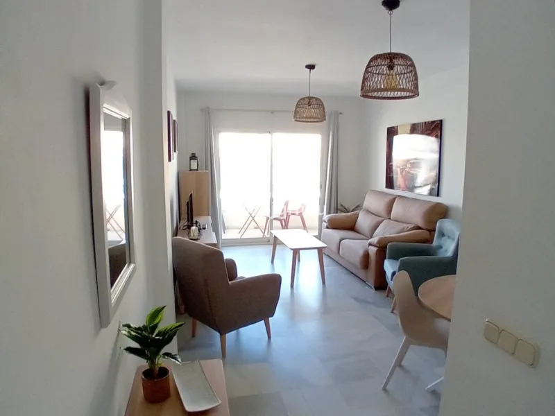 Two-bedroom apartment just 50 meters from the beach in a prime beachfront building in the heart of Estepona, on the new Estepona promenade.