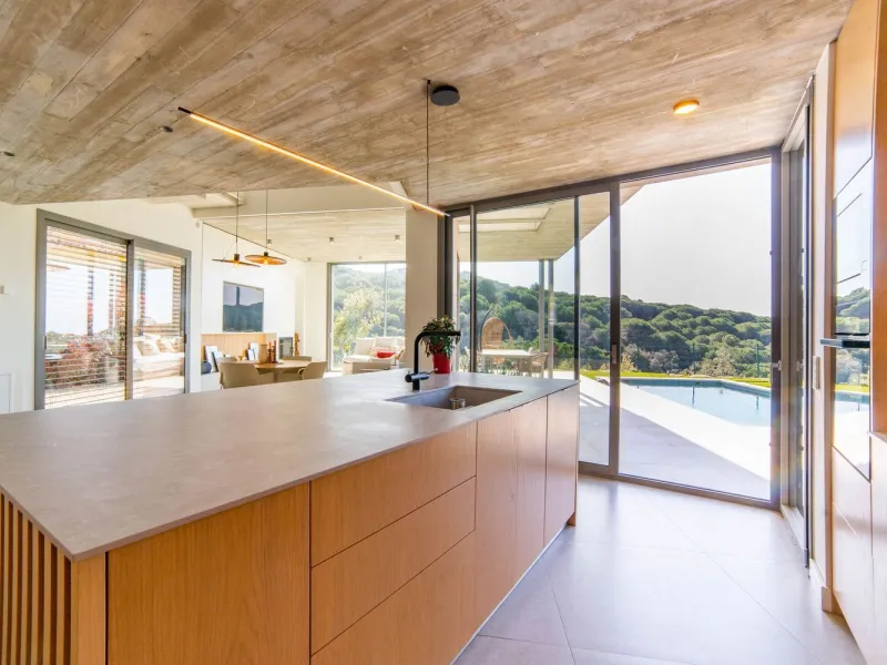 Contemporary House with Sea Views in Cabrils, Maresme