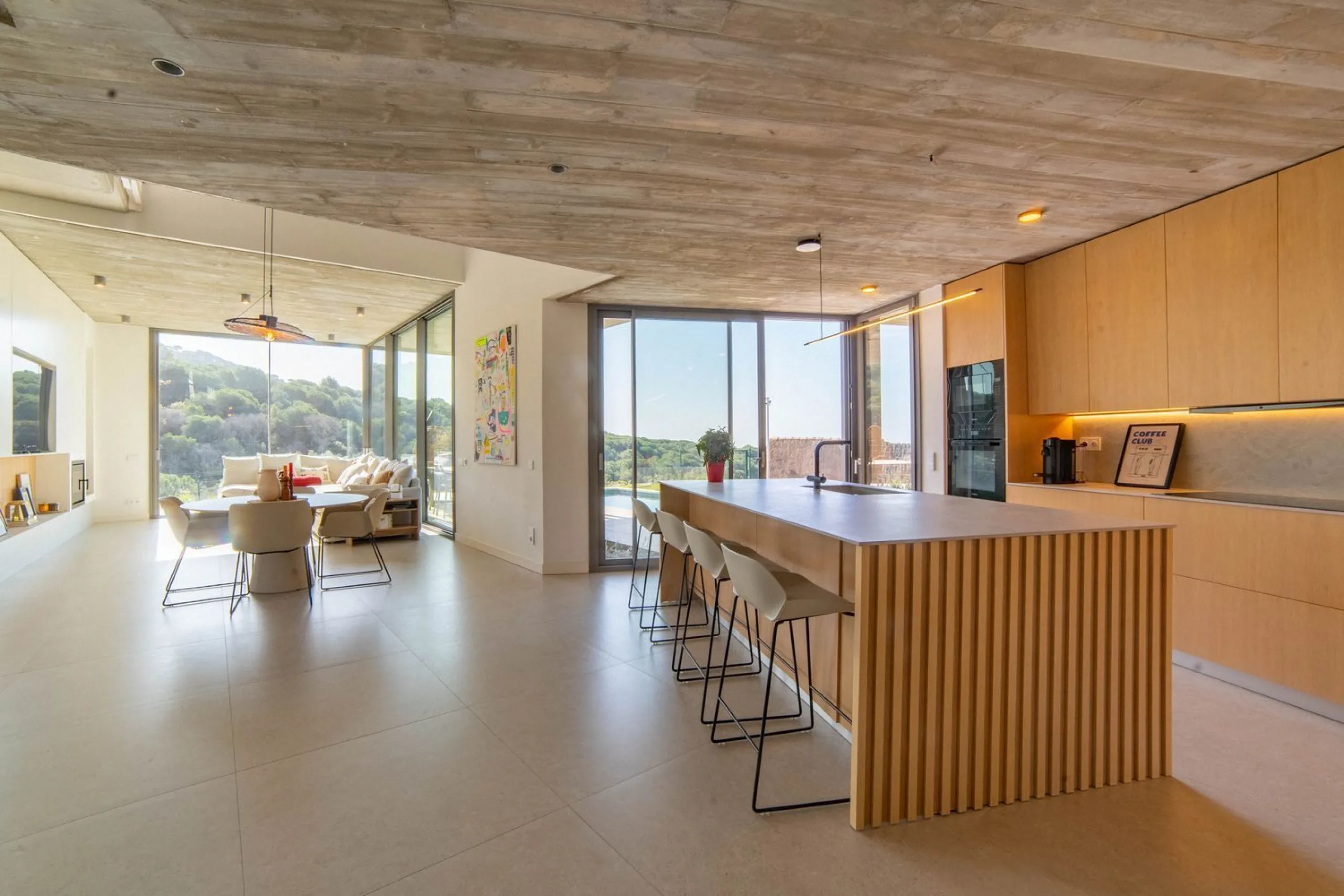 Contemporary House with Sea Views in Cabrils, Maresme