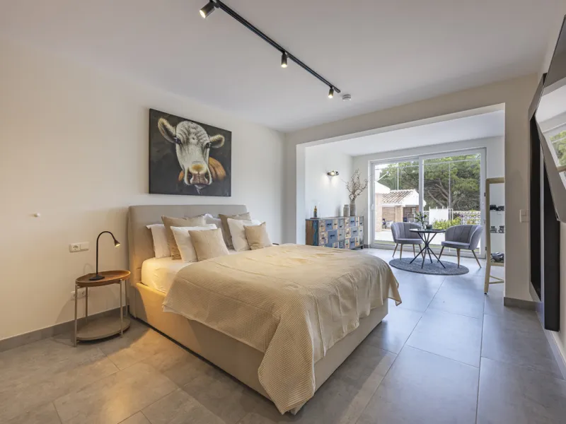 Set on two generous plots totalling 6.128 m², this private and peaceful luxury villa offers a rare blend of modern Mediterranean style and natural beauty in Elviria, Marbella East. Surrounded by its own unspoilt land on one side, the property enjoys excep