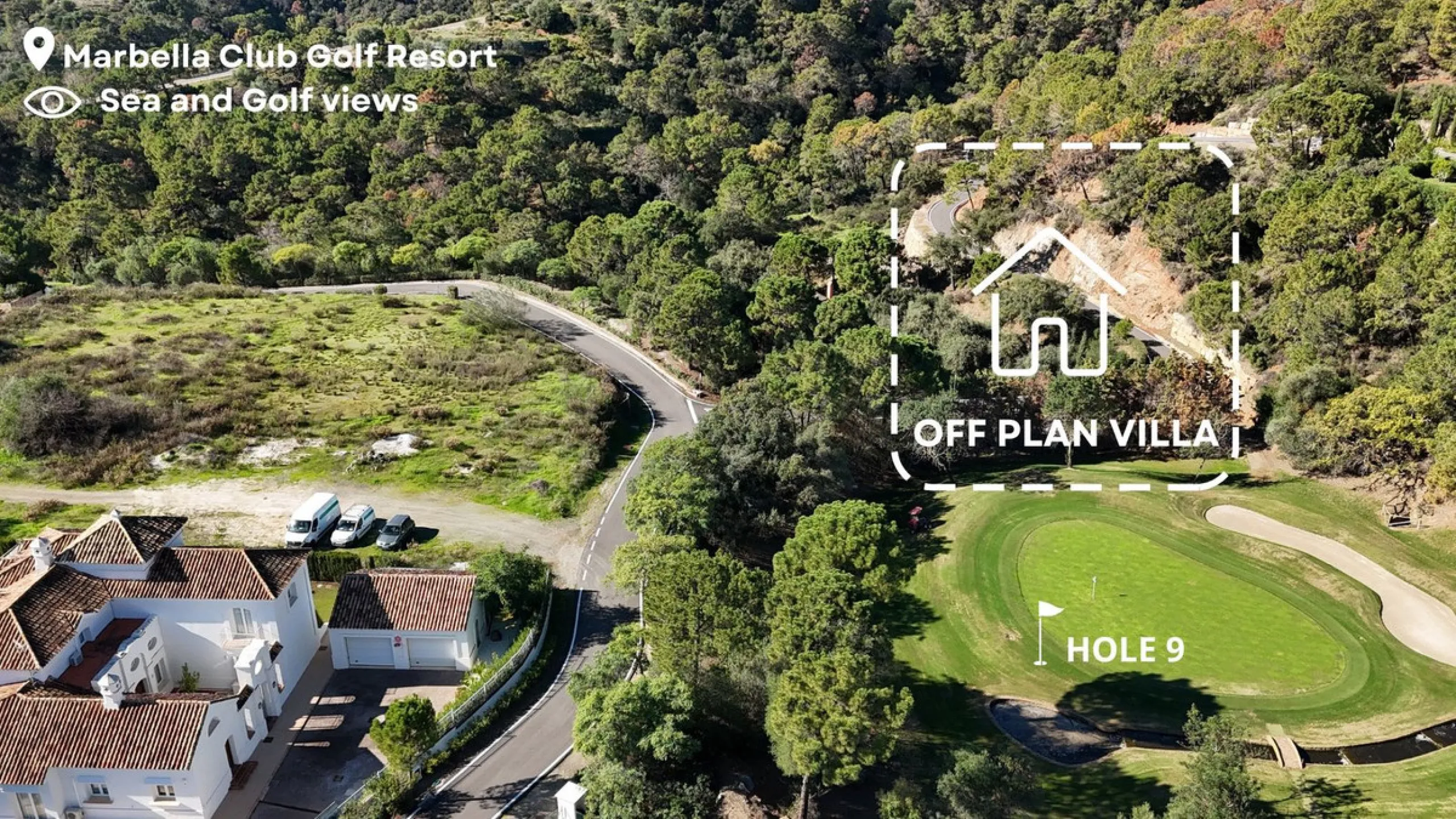Turn-key luxury villa for sale within the Marbella Club Golf Resort, in a very quiet area surrounded by forest.