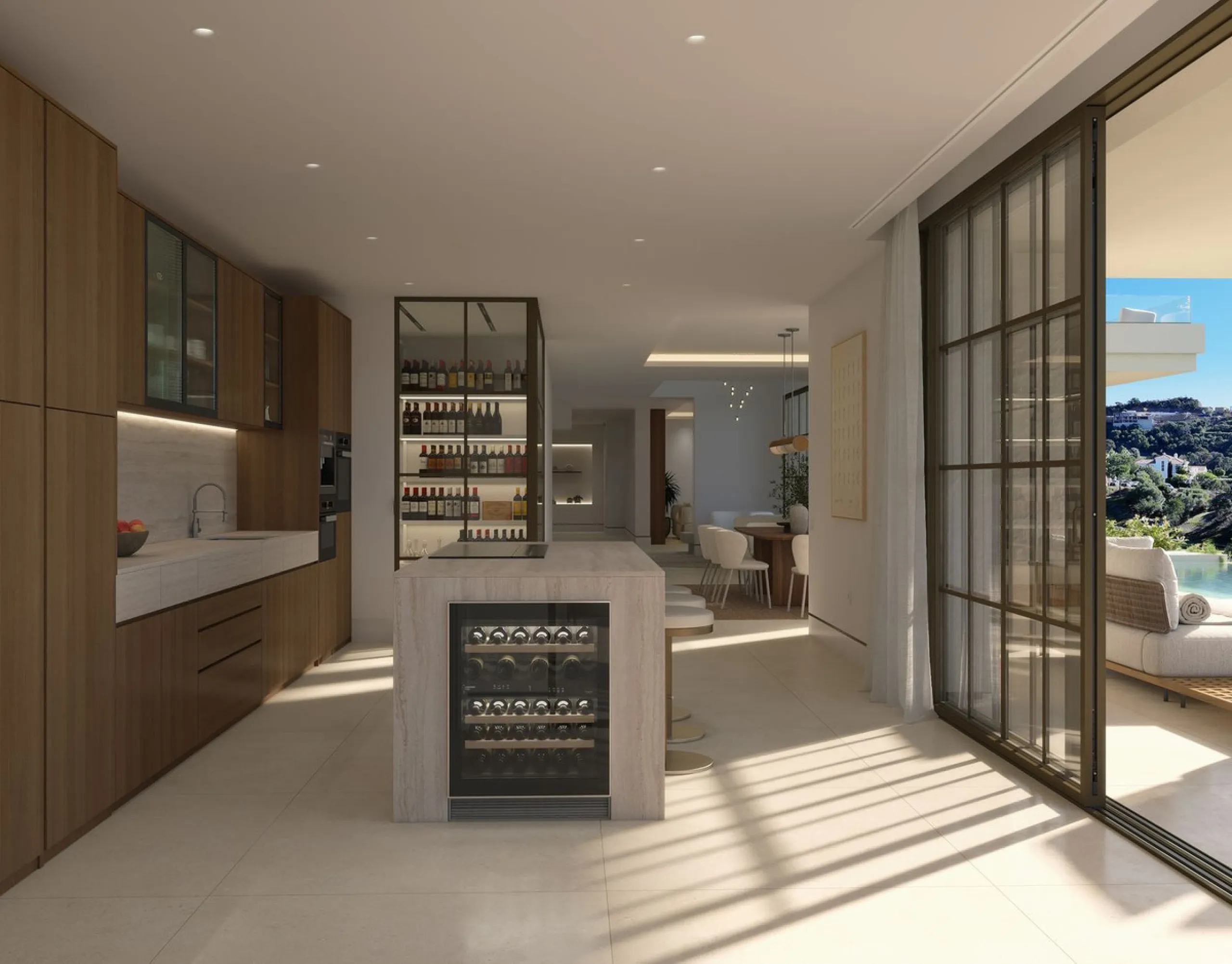 Turn-key luxury villa for sale within the Marbella Club Golf Resort, in a very quiet area surrounded by forest.
