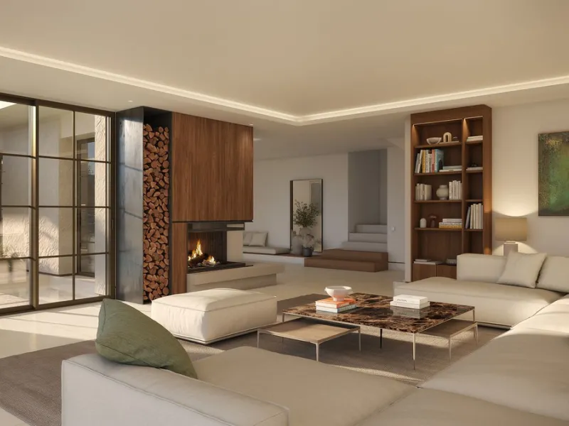Turn-key luxury villa for sale within the Marbella Club Golf Resort, in a very quiet area surrounded by forest.