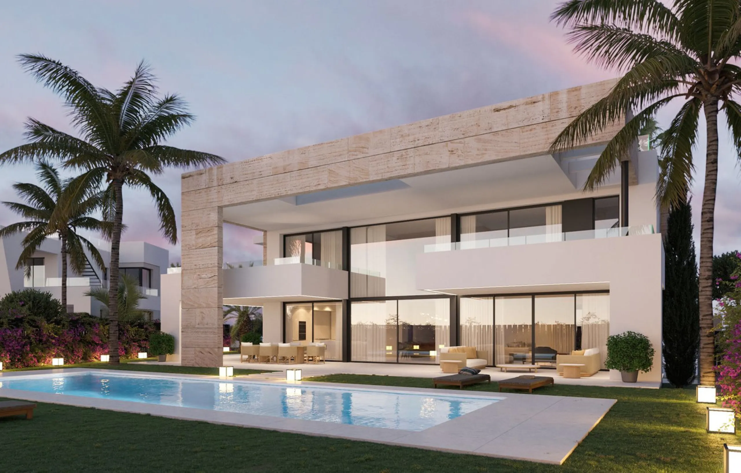 House - Detached Villa в продаже в Marbella, Málaga. В доме 5 спален и 6 ванных комнат. Площадь дома 630 м². Площадь участка 2105 м²