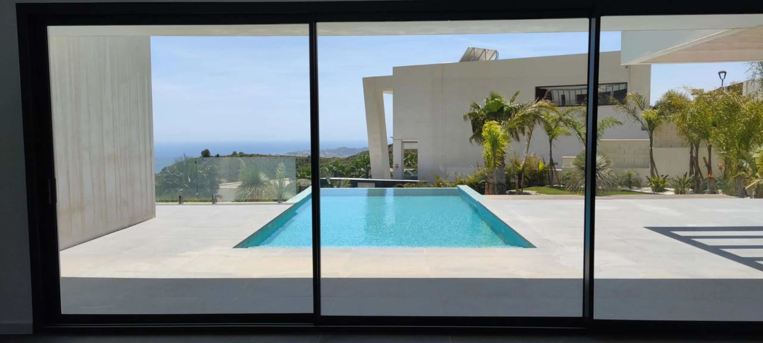 The brand new Villa Malpatros is a perfect combination of design and the comfort of a stunning luxury villa in a natural setting with spectacular sea views.