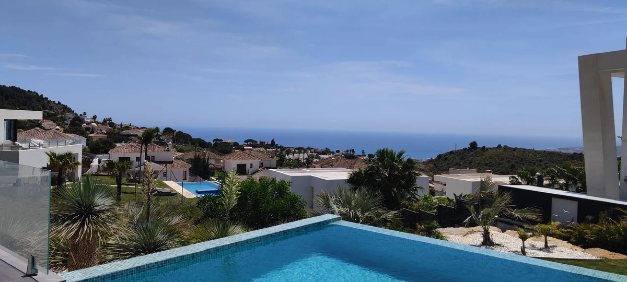 The brand new Villa Malpatros is a perfect combination of design and the comfort of a stunning luxury villa in a natural setting with spectacular sea views.