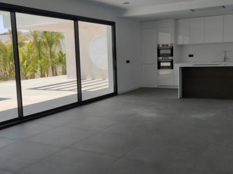 The brand new Villa Malpatros is a perfect combination of design and the comfort of a stunning luxury villa in a natural setting with spectacular sea views.
