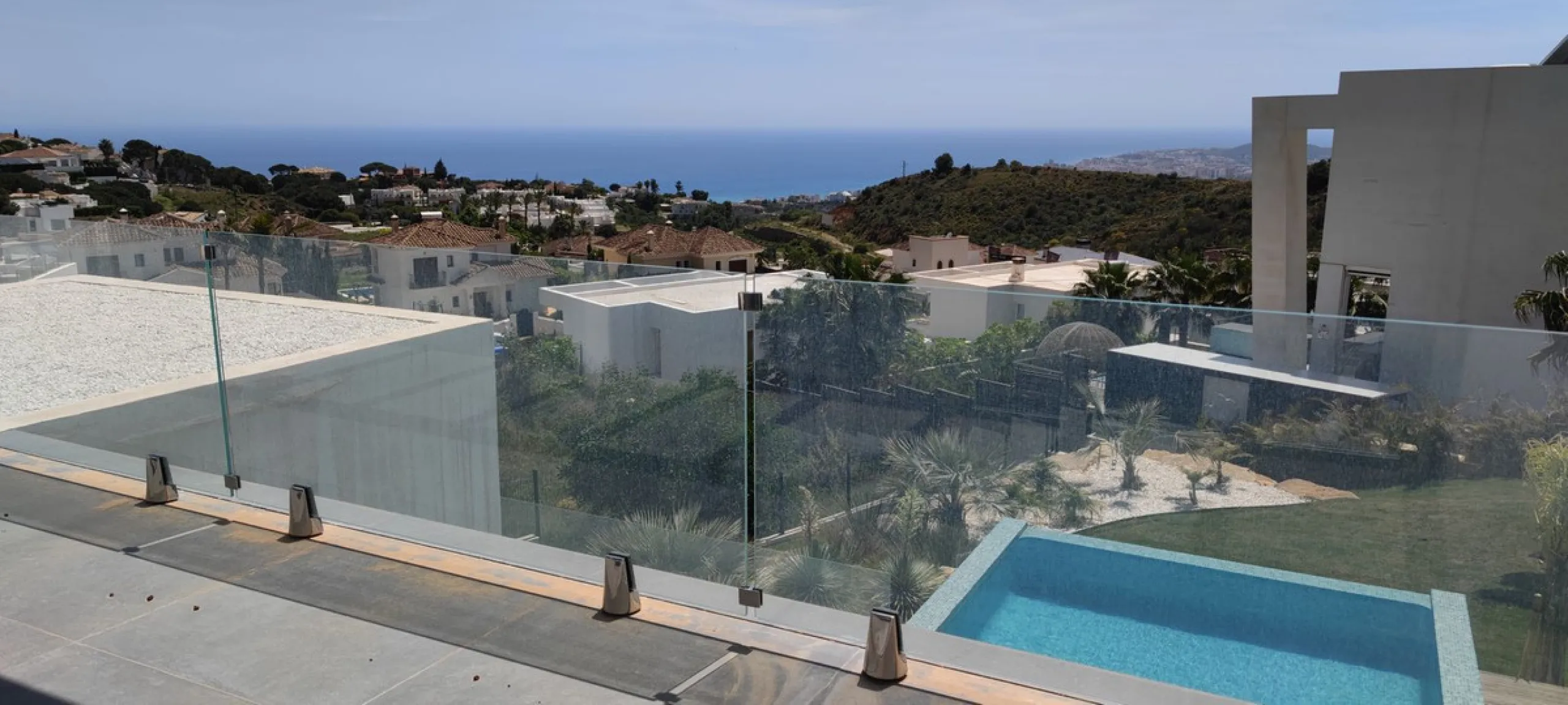 The brand new Villa Malpatros is a perfect combination of design and the comfort of a stunning luxury villa in a natural setting with spectacular sea views.