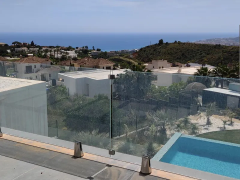 The brand new Villa Malpatros is a perfect combination of design and the comfort of a stunning luxury villa in a natural setting with spectacular sea views.