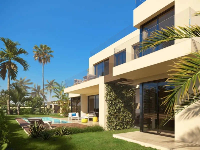 LUXURY MODERN VILLA BORDERING THE NATURE IN MONTE BIARRITZ, NUEVA ATALAYA, ESTEPONA!