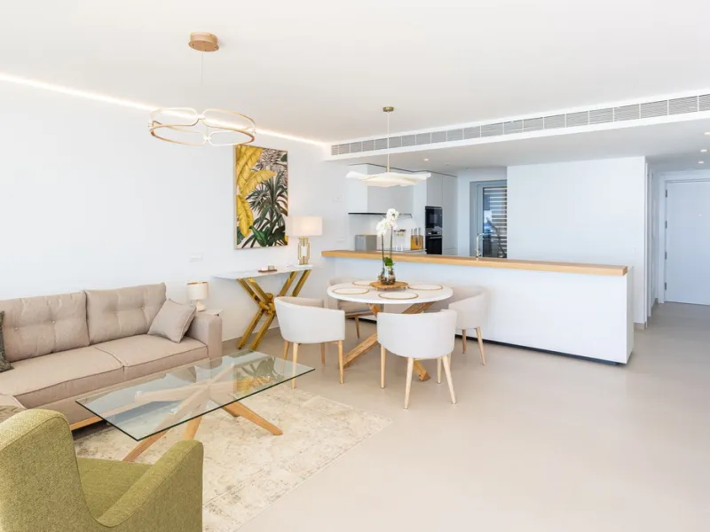 Would you like to live just few steps from the beach, feel the waves at your terrace and enjoy your own roof top solarium, look over the rooftops and feel the sea breeze? This exclusive penthouse apartment is located in one of the finest new builds called