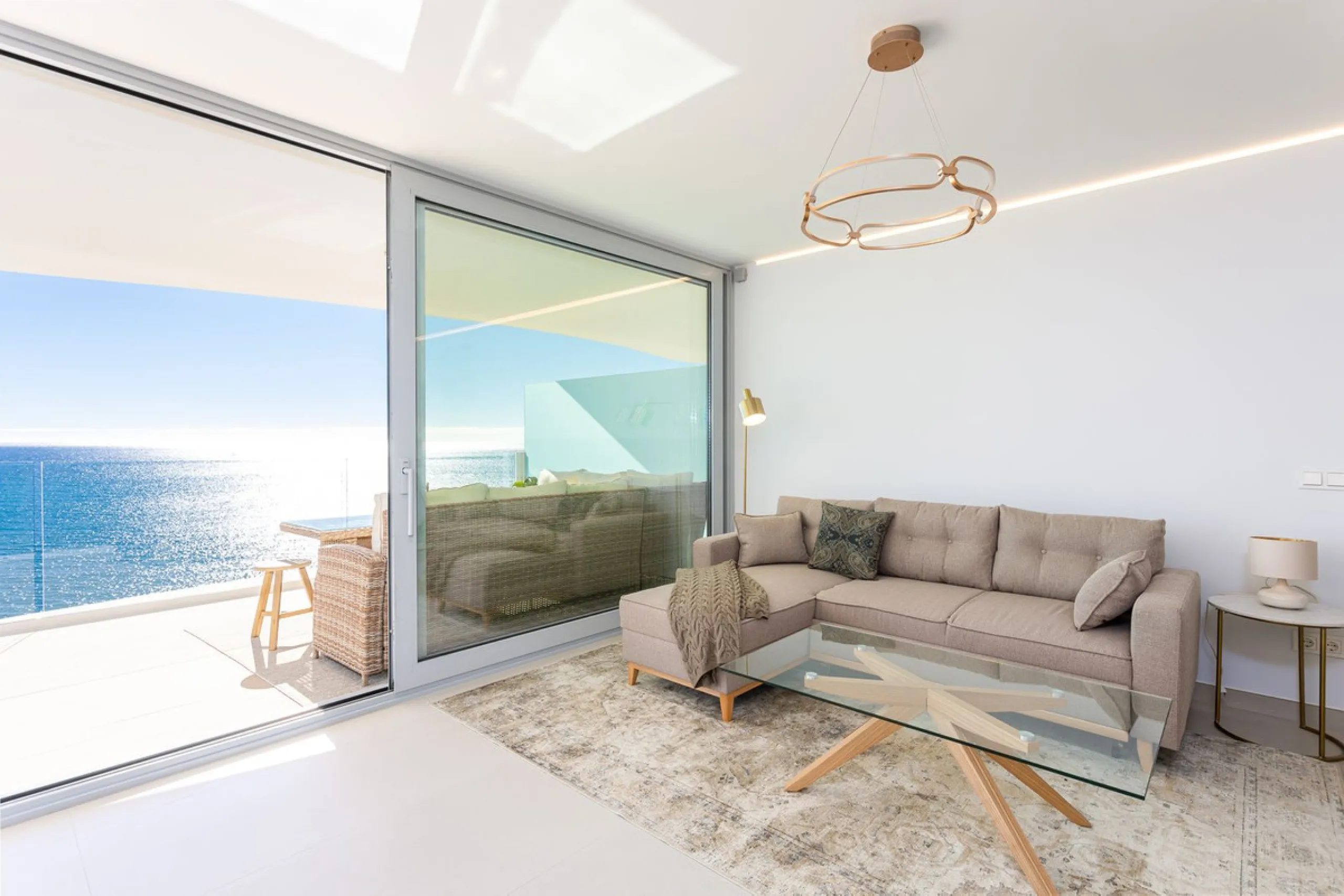 Would you like to live just few steps from the beach, feel the waves at your terrace and enjoy your own roof top solarium, look over the rooftops and feel the sea breeze? This exclusive penthouse apartment is located in one of the finest new builds called