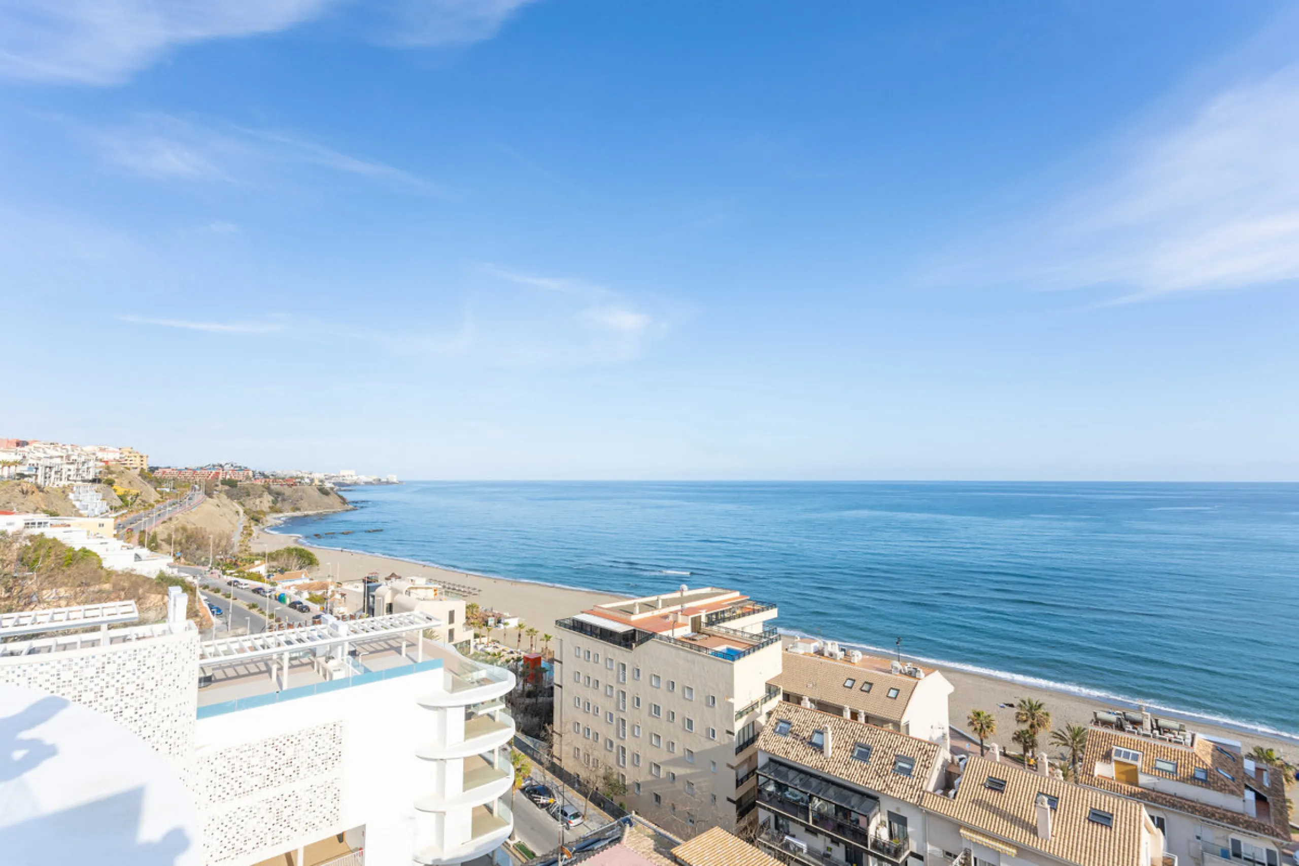 Would you like to live just few steps from the beach, feel the waves at your terrace and enjoy your own roof top solarium, look over the rooftops and feel the sea breeze? This exclusive penthouse apartment is located in one of the finest new builds called