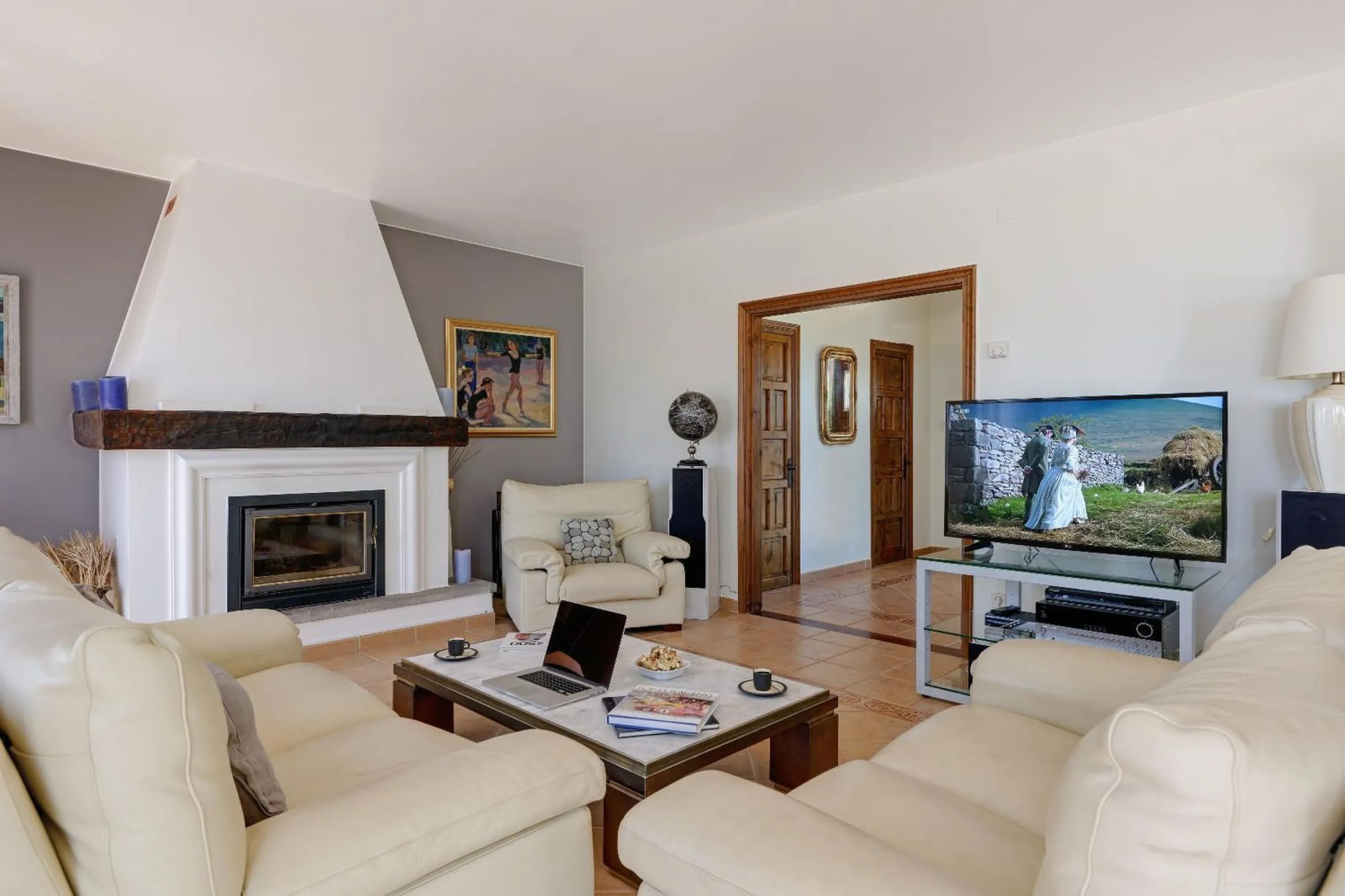 Stone House with Pool and Sea Views in Sa Riera, Costa Brava