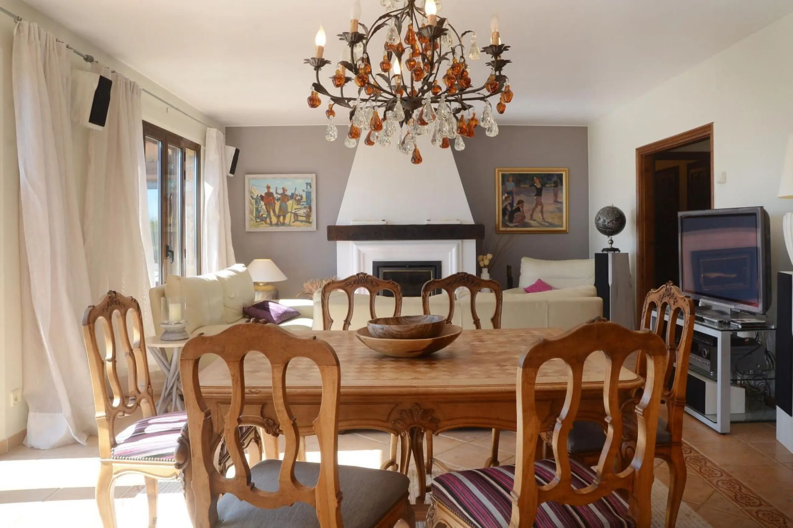 Stone House with Pool and Sea Views in Sa Riera, Costa Brava