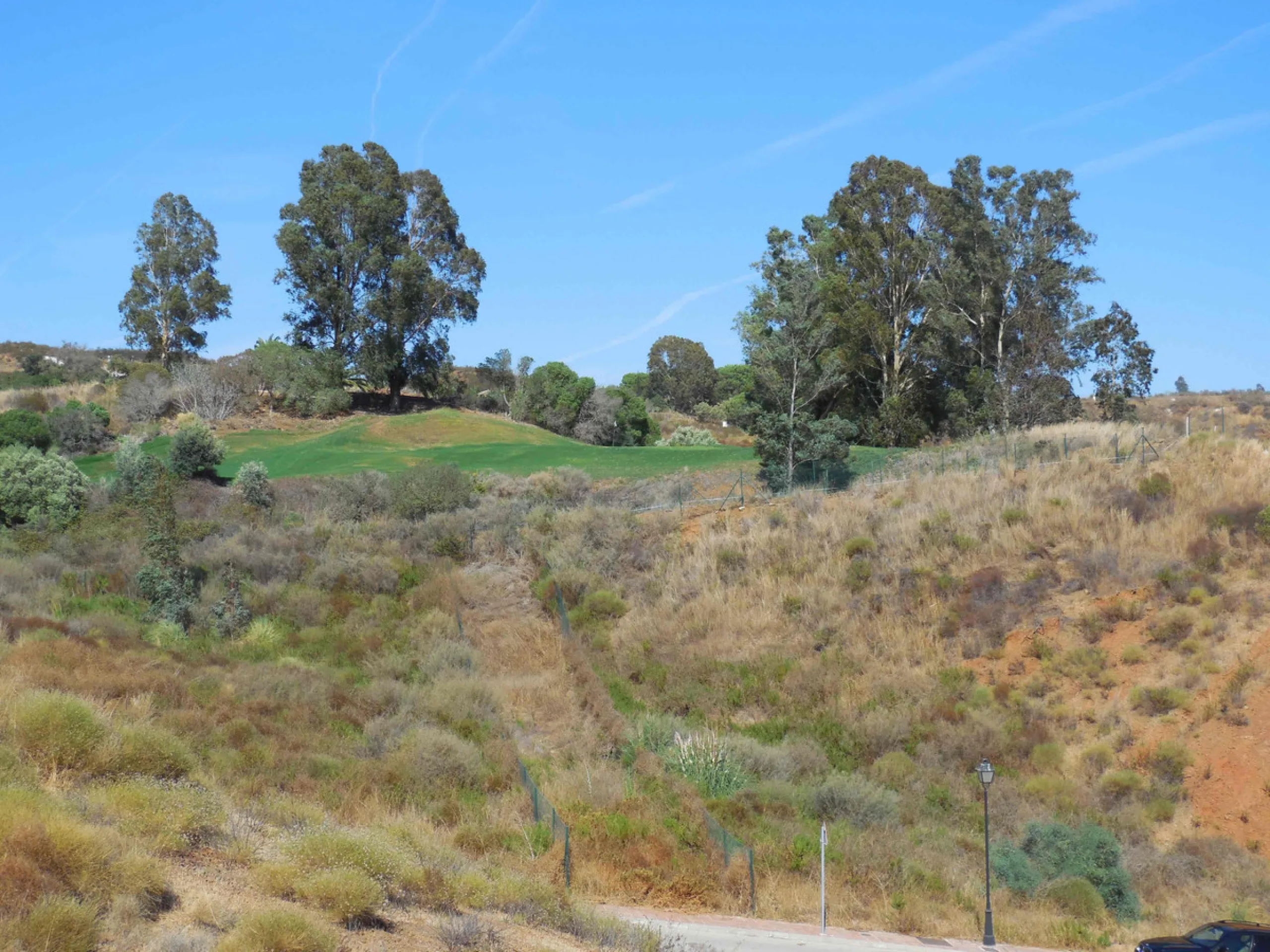 Plot with building license.