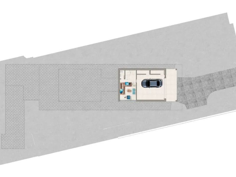 Plot with building license.